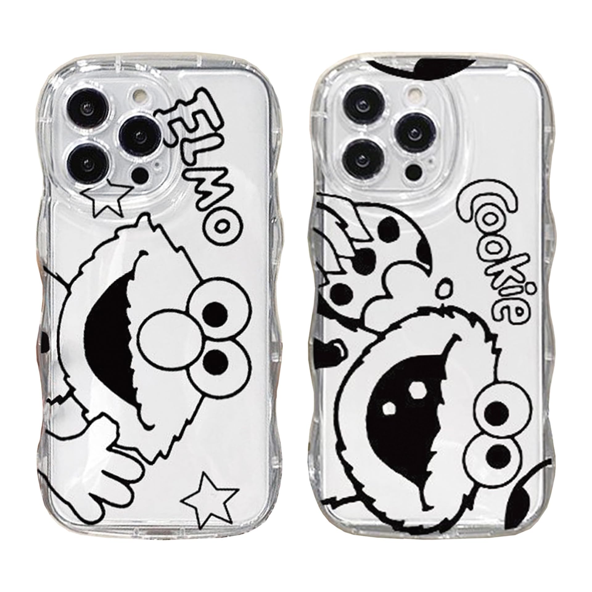 Amazon.co.jp: GREDINO セサミストリート iPhone15 用 ケース クッキー